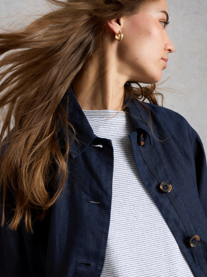 Isabel Linen Jacket