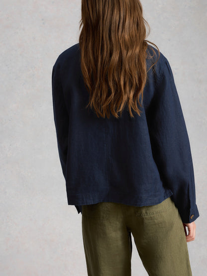 Isabel Linen Jacket