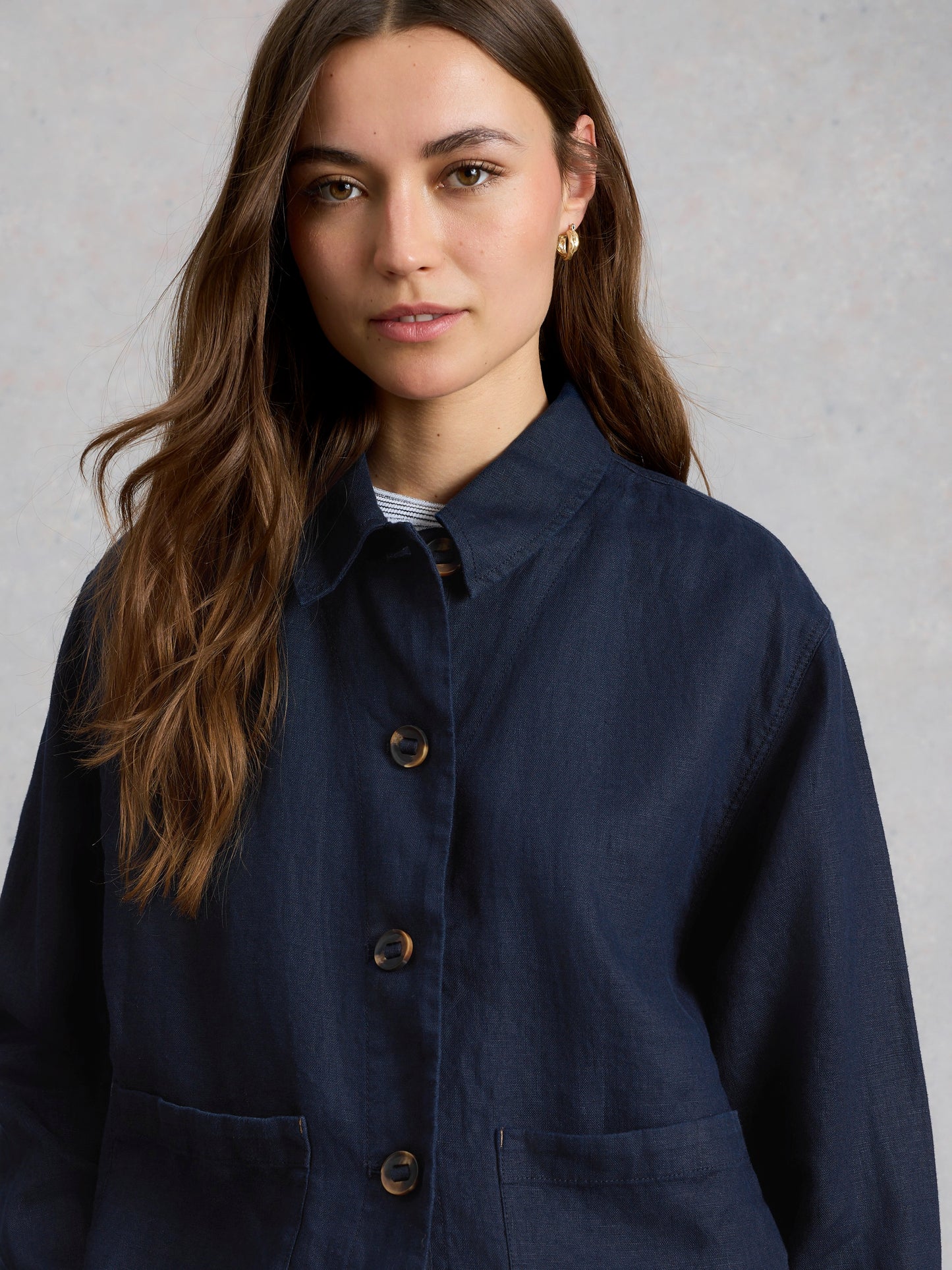 Isabel Linen Jacket