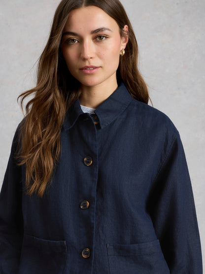 Isabel Linen Jacket