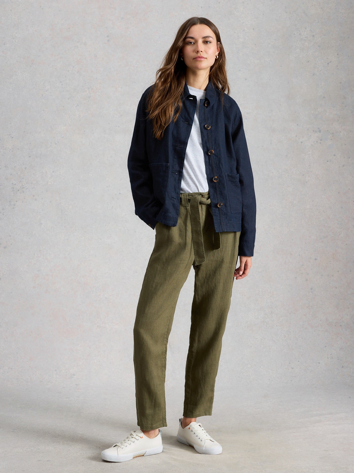 Isabel Linen Jacket