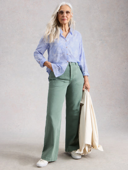 Sophie Jacquard Shirt