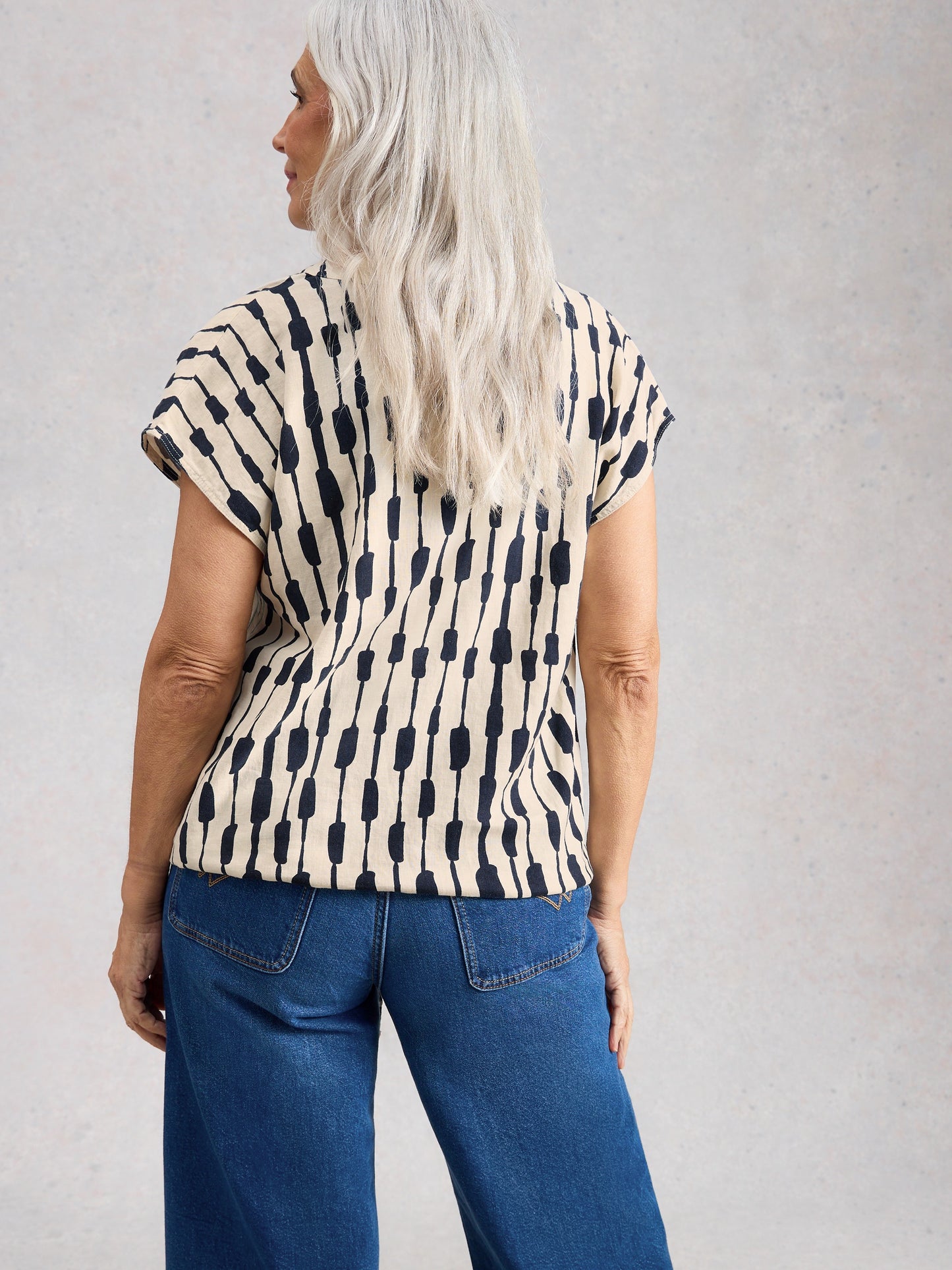 Nicole Linen Blend Top