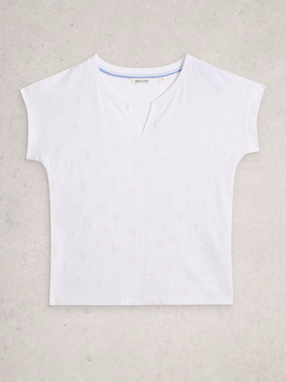 Nelly Embroidered Tee