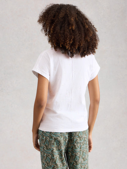 Nelly Embroidered Tee