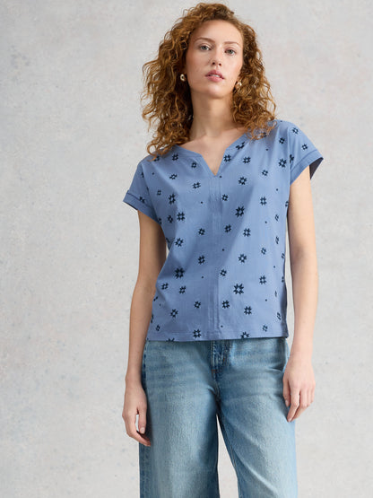 Nelly Embroidered Tee