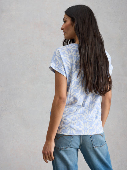 Nelly Notch Neck Tee