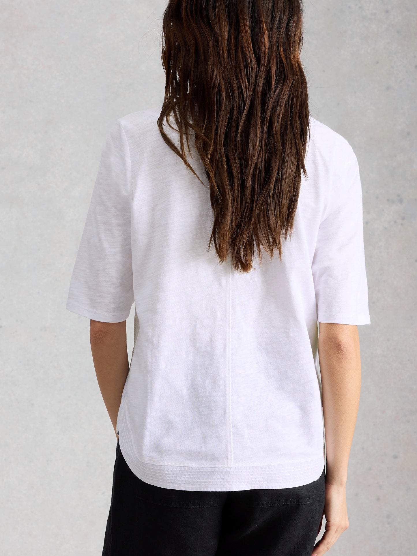 Weaver Broderie Tee