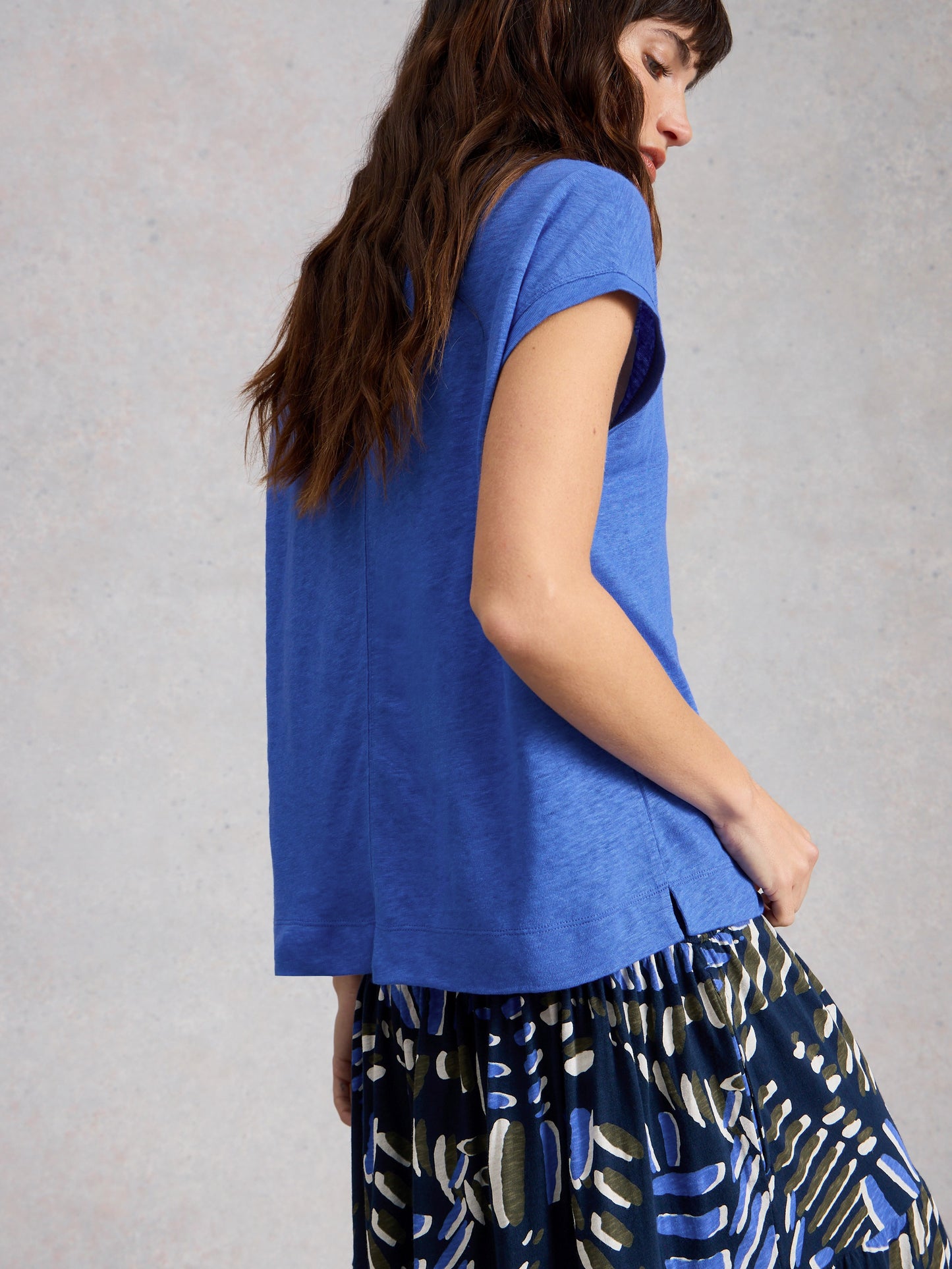 Iris Linen Tee