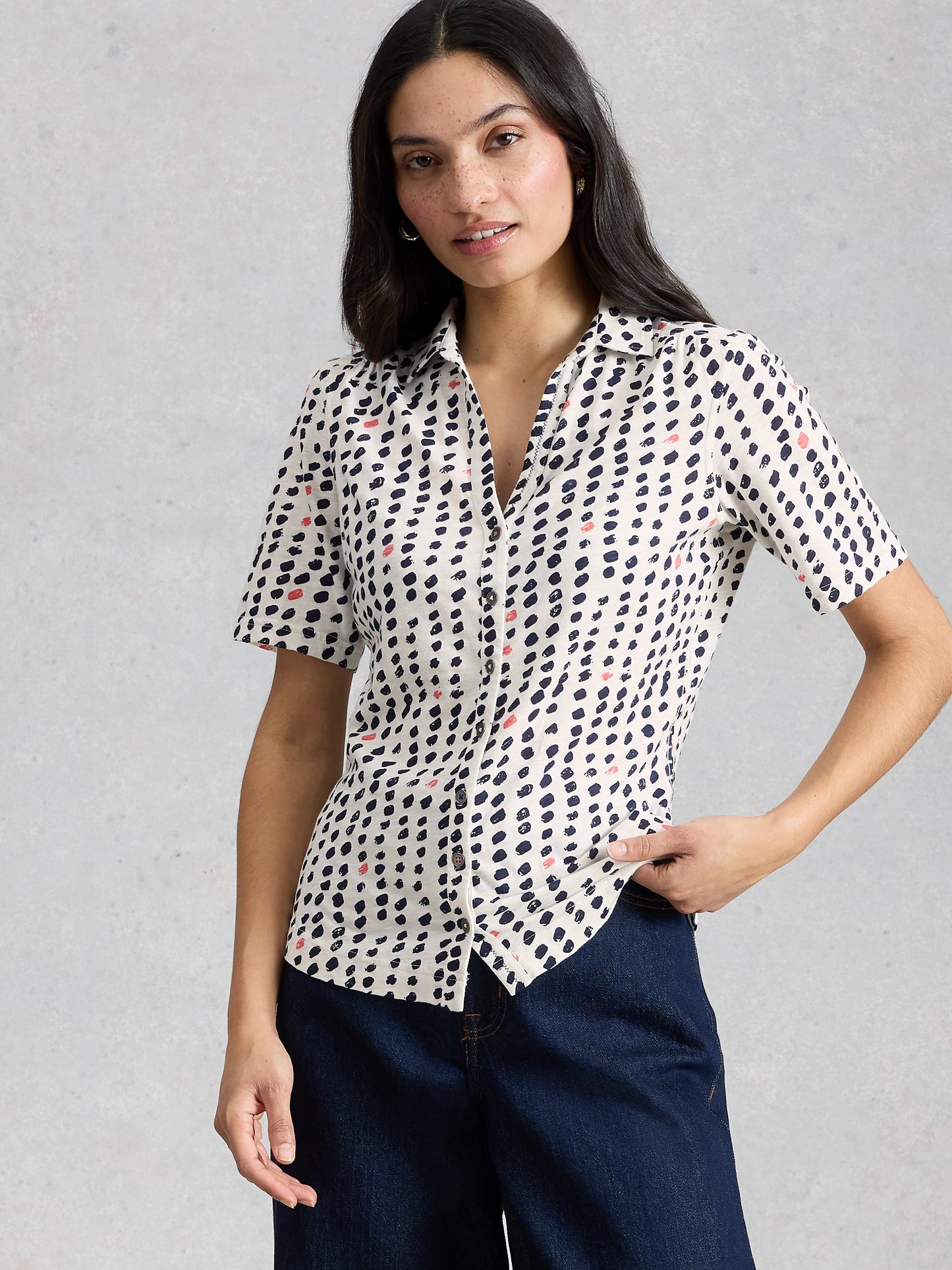 Annie Short Sleeved Jersey Shirt