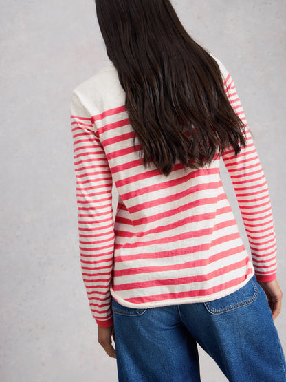 Clara Long Sleeve Stripe Tee