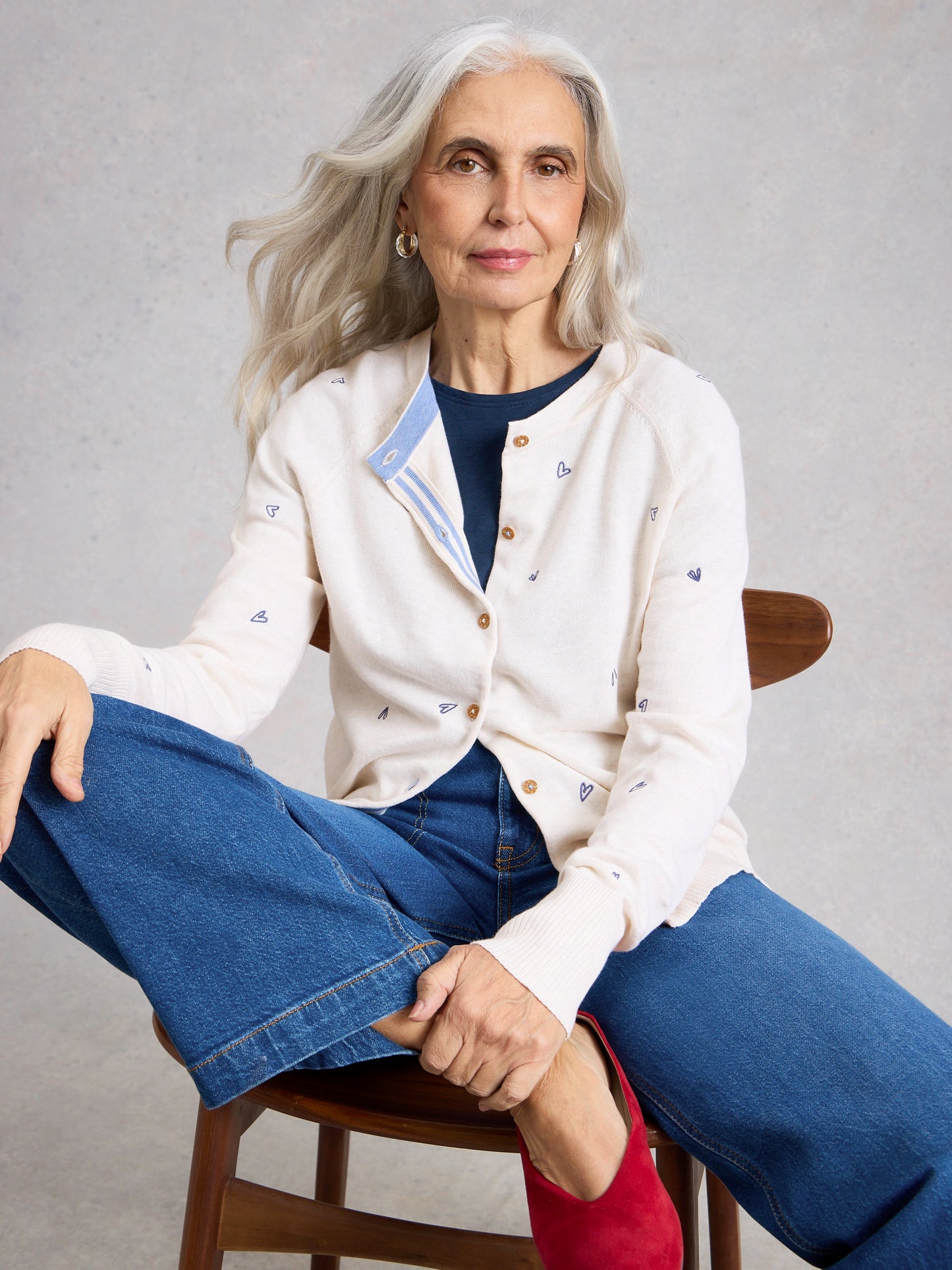 Lulu Embroidered Cardi