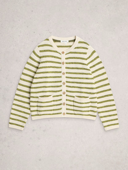 Belle Stripe Cardi