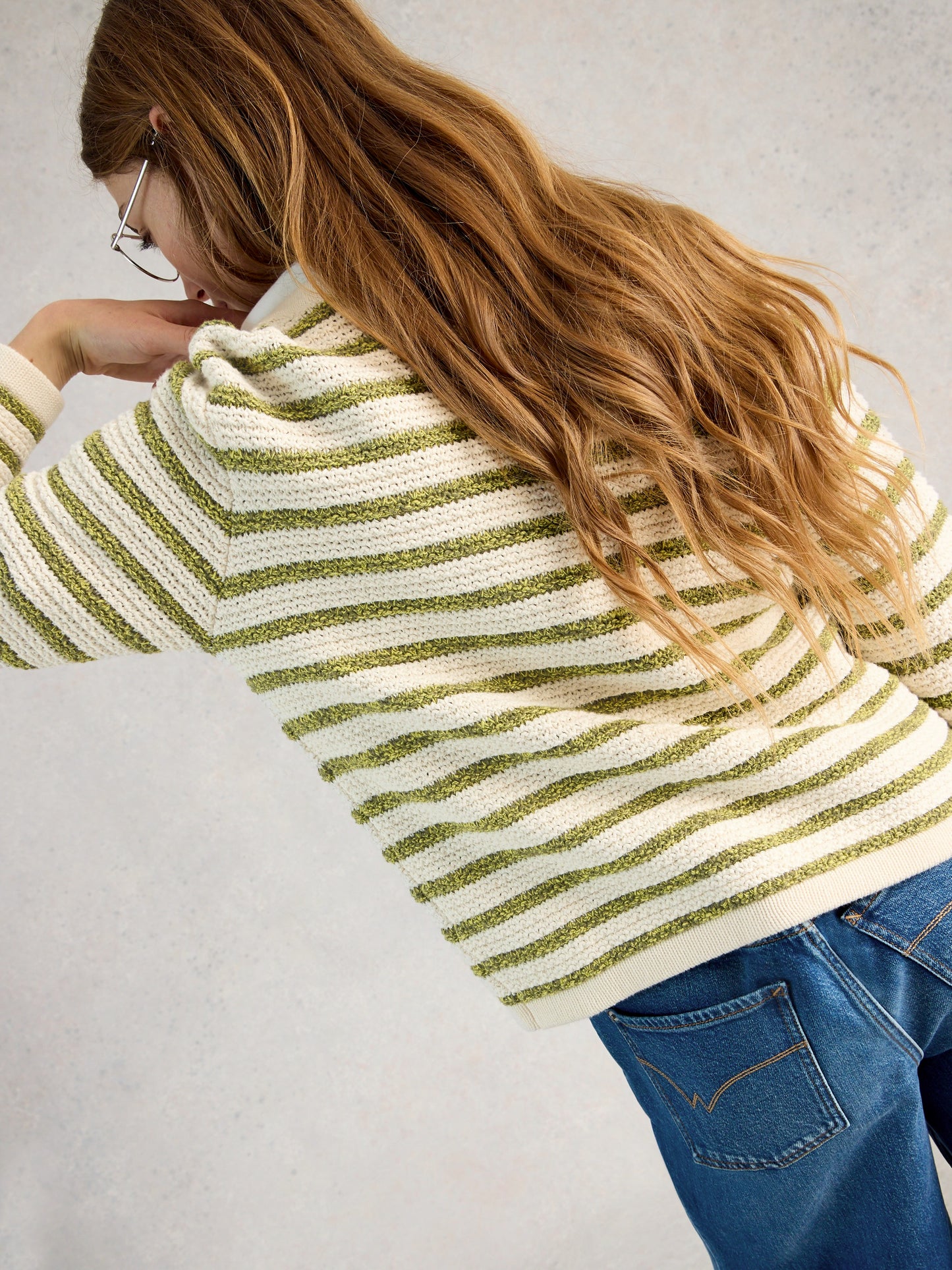 Belle Stripe Cardi