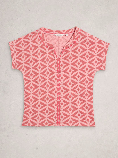 Nelly Embroidered Tee