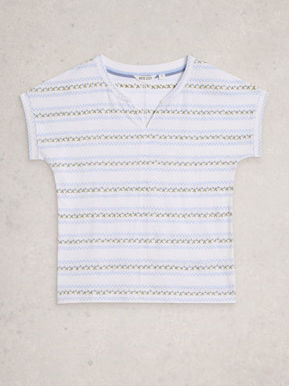 Nelly Embroidered Tee