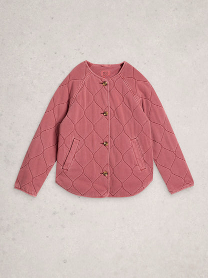 Anya Jersey Quilted Jacket