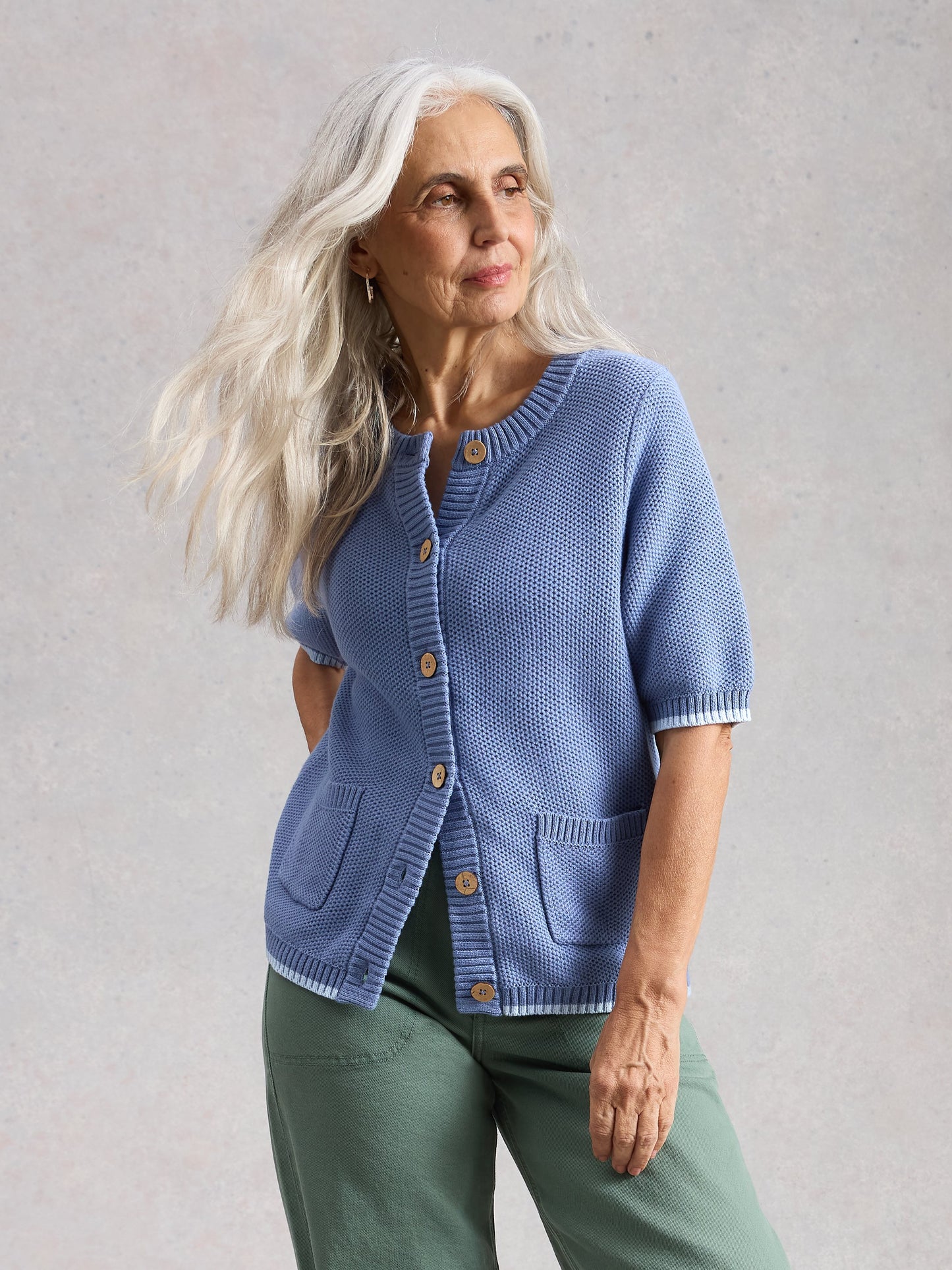 ISABELLA SHORT SLEEVE CARDI