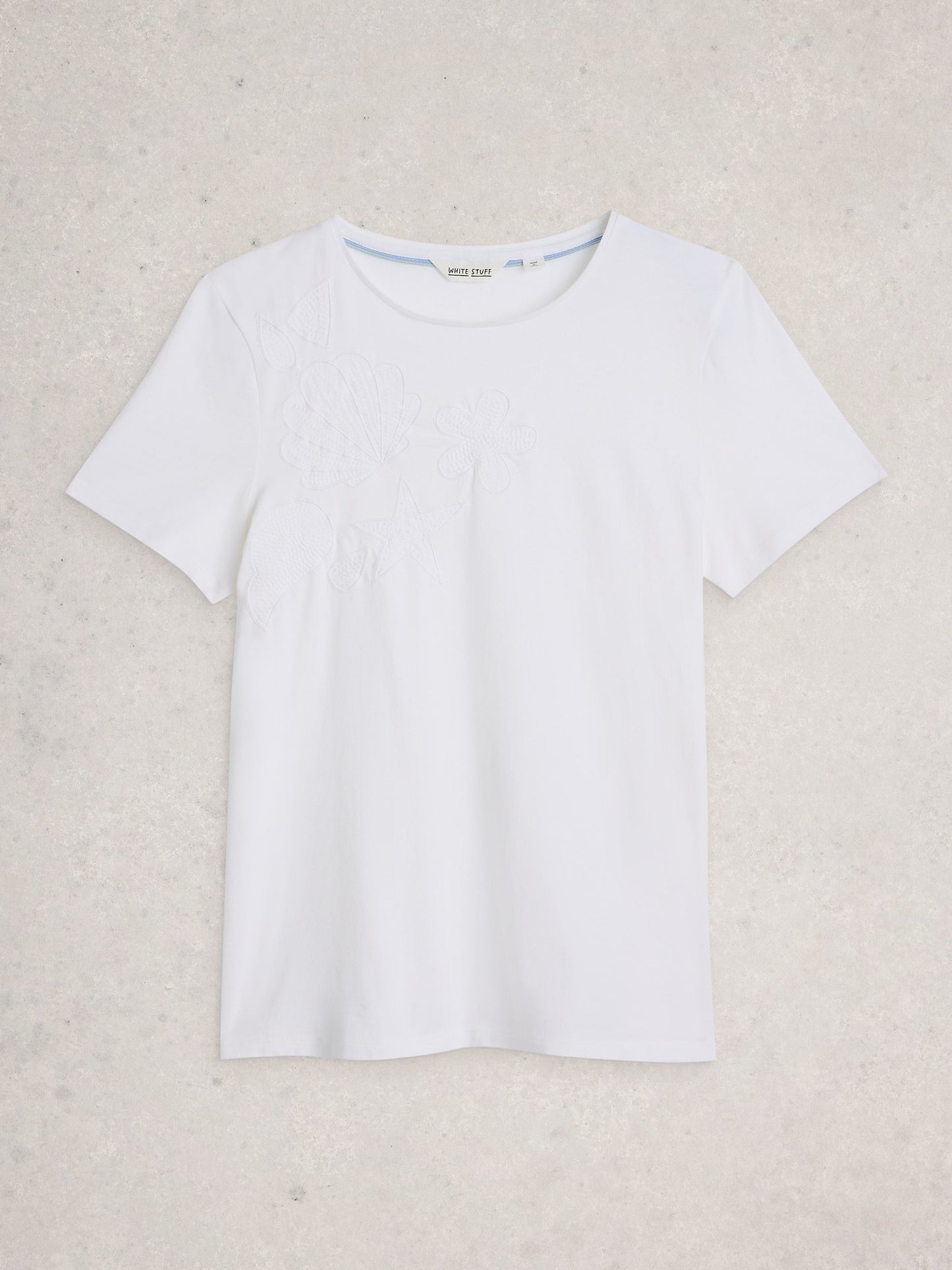 ABBIE EMBROIDERED TEE