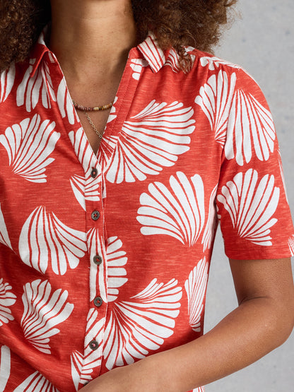 ANNIE SHORT SLEEVE JERSEY SHIRT