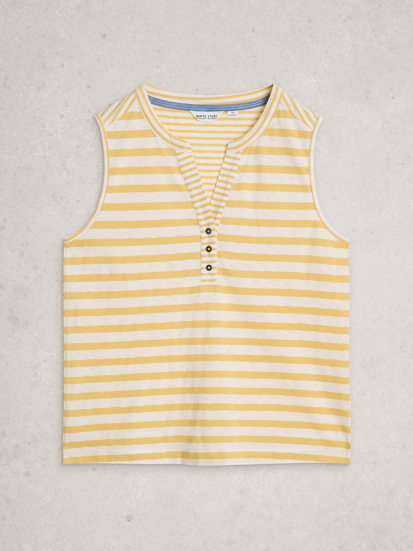 NORA NOTCH STRIPE VEST