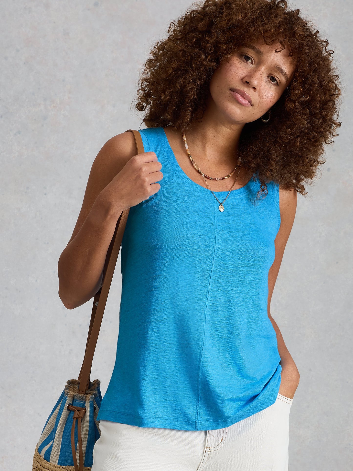 SCARLETTE LINEN VEST