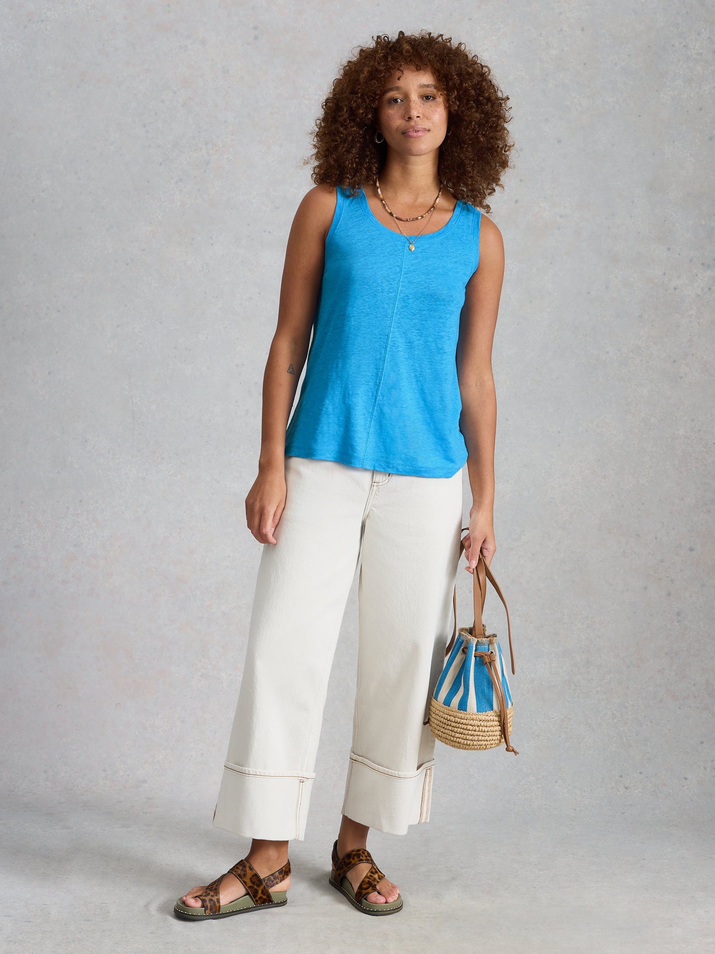 SCARLETTE LINEN VEST