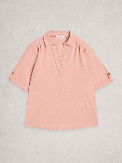 ALLIE SHORT SLEEVE STRIPE SHIRT