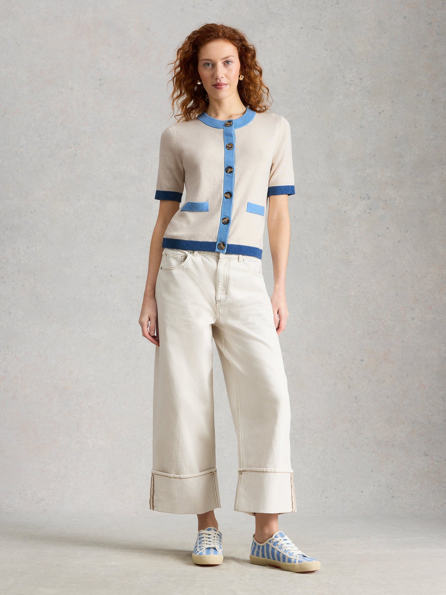 CHARLOTTE SHORT SLEEVE CARDI