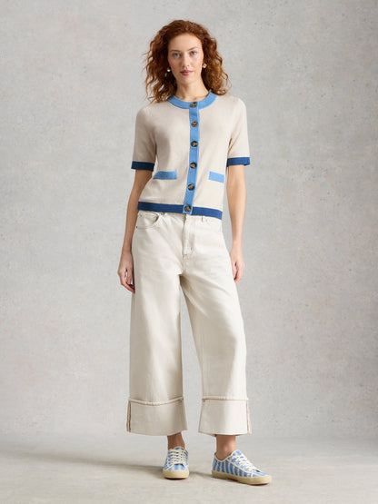 CHARLOTTE SHORT SLEEVE CARDI