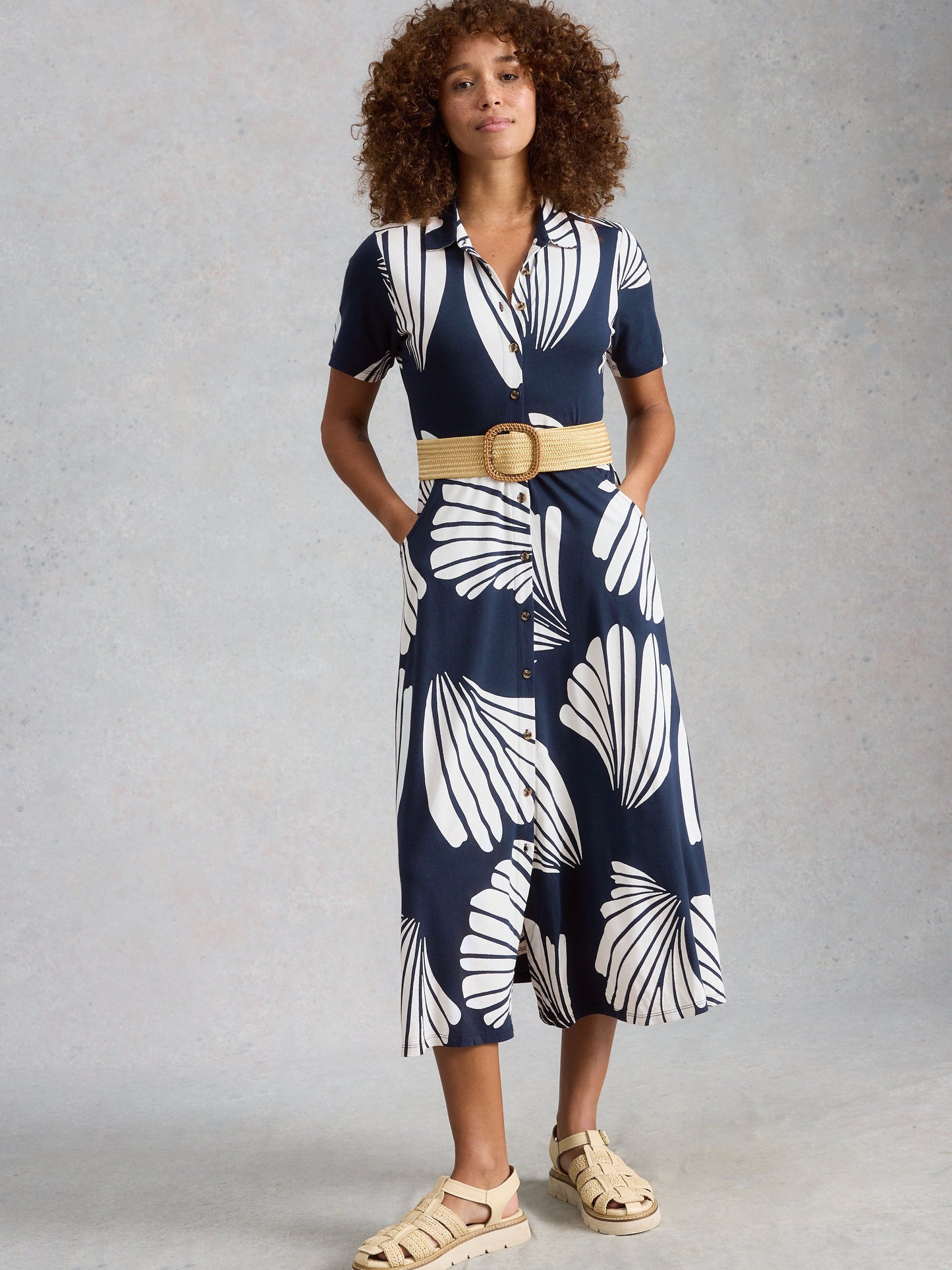 Rua Jersey Shirt Dress