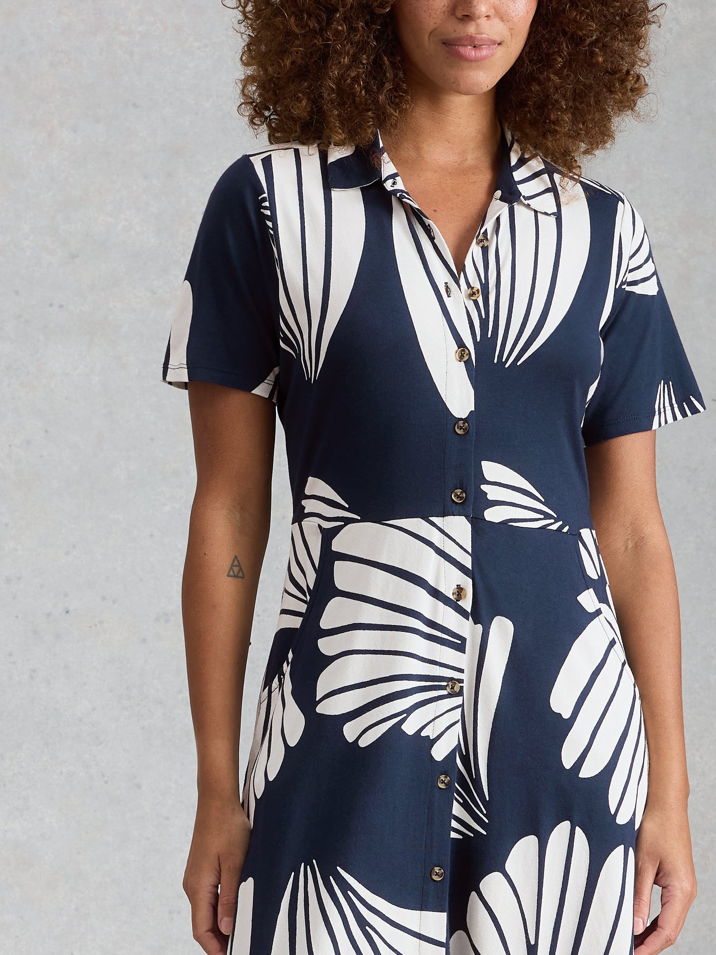 Rua Jersey Shirt Dress