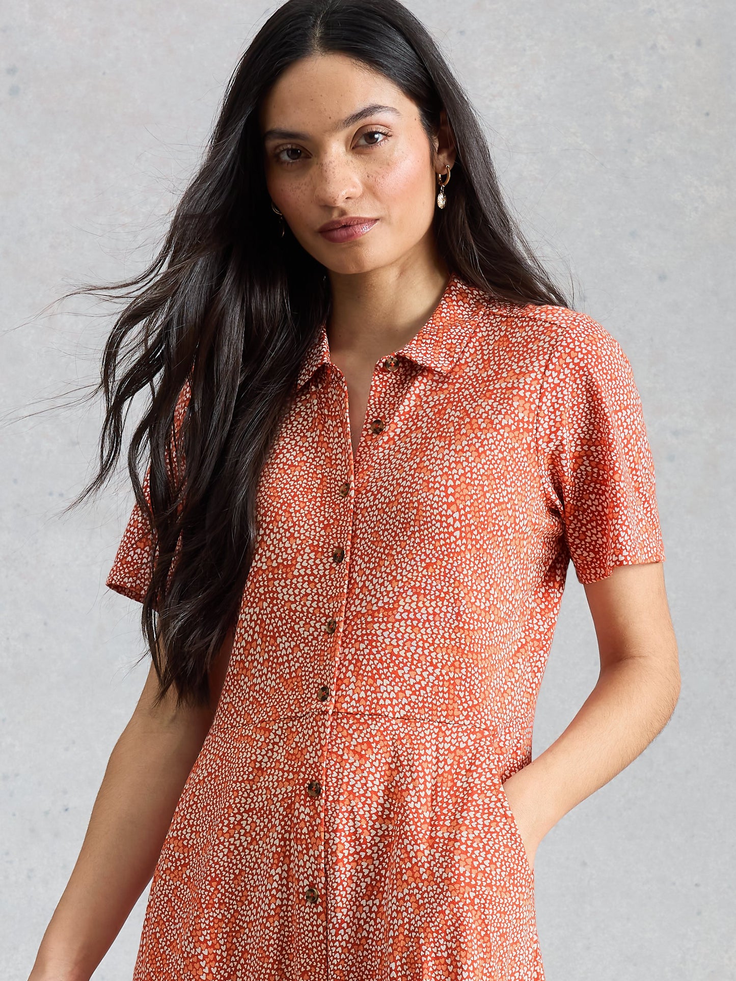 Rua Jersey Shirt Dress