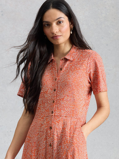 Rua Jersey Shirt Dress