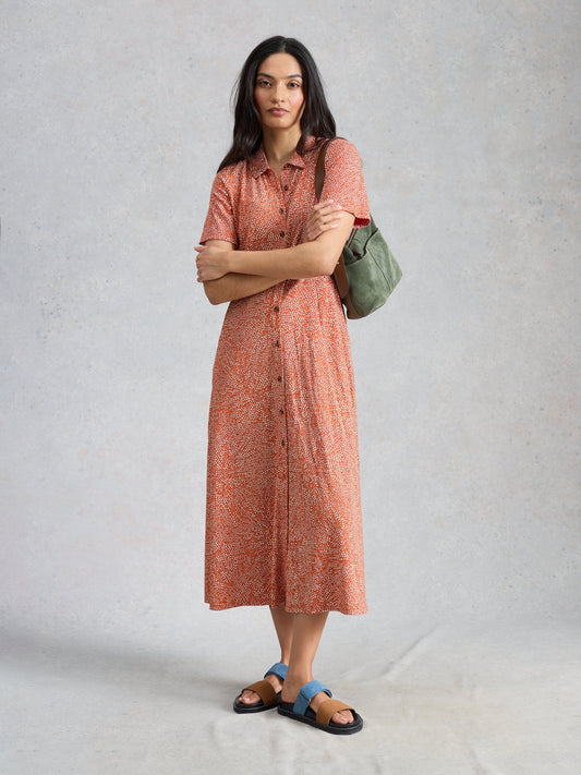 Rua Jersey Shirt Dress