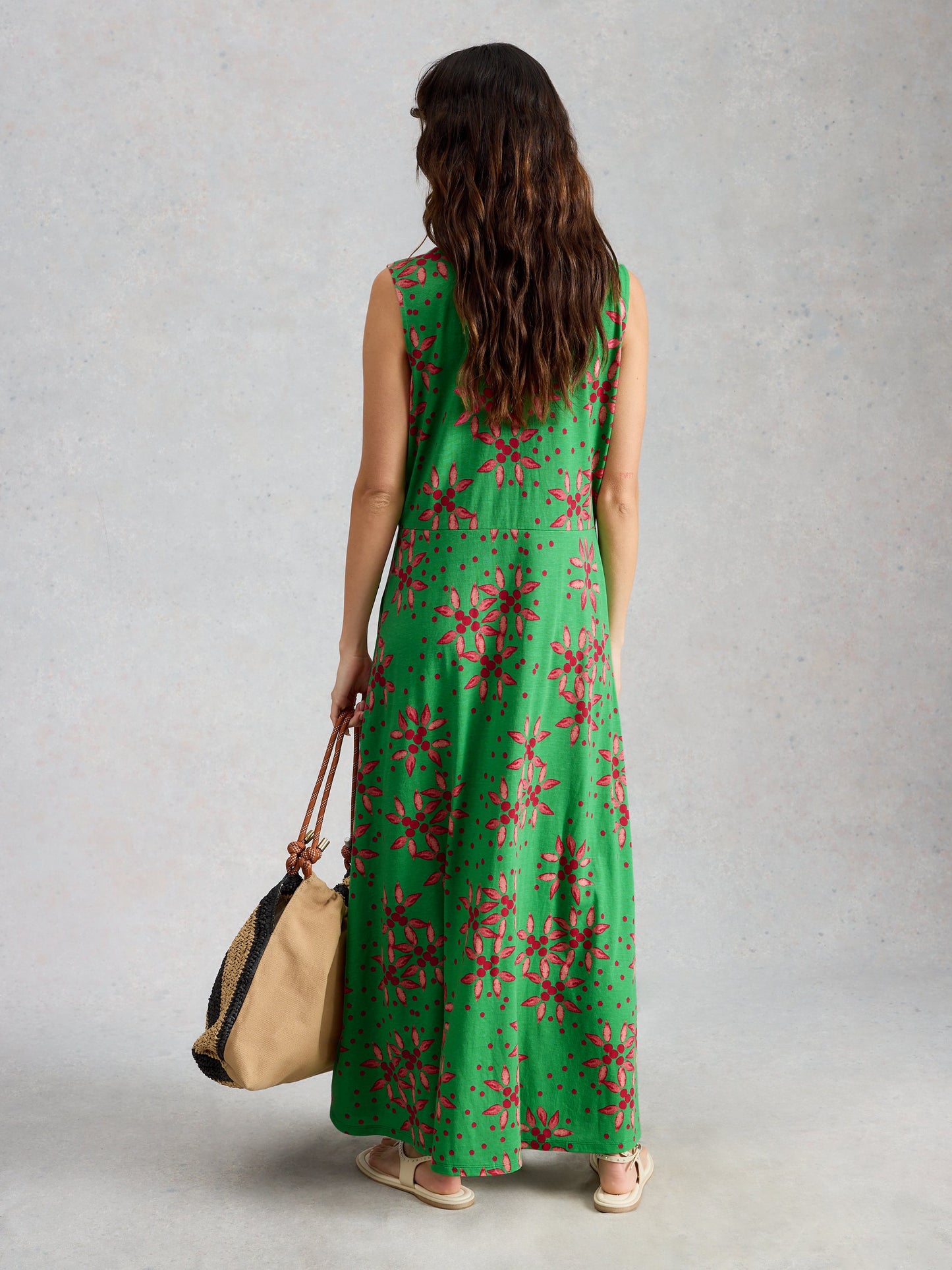 Rua Maxi Jersey Shirt Dress