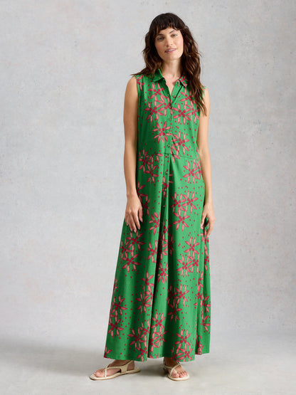 Rua Maxi Jersey Shirt Dress