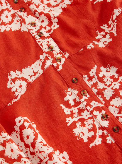 Val Linen Blend Dress