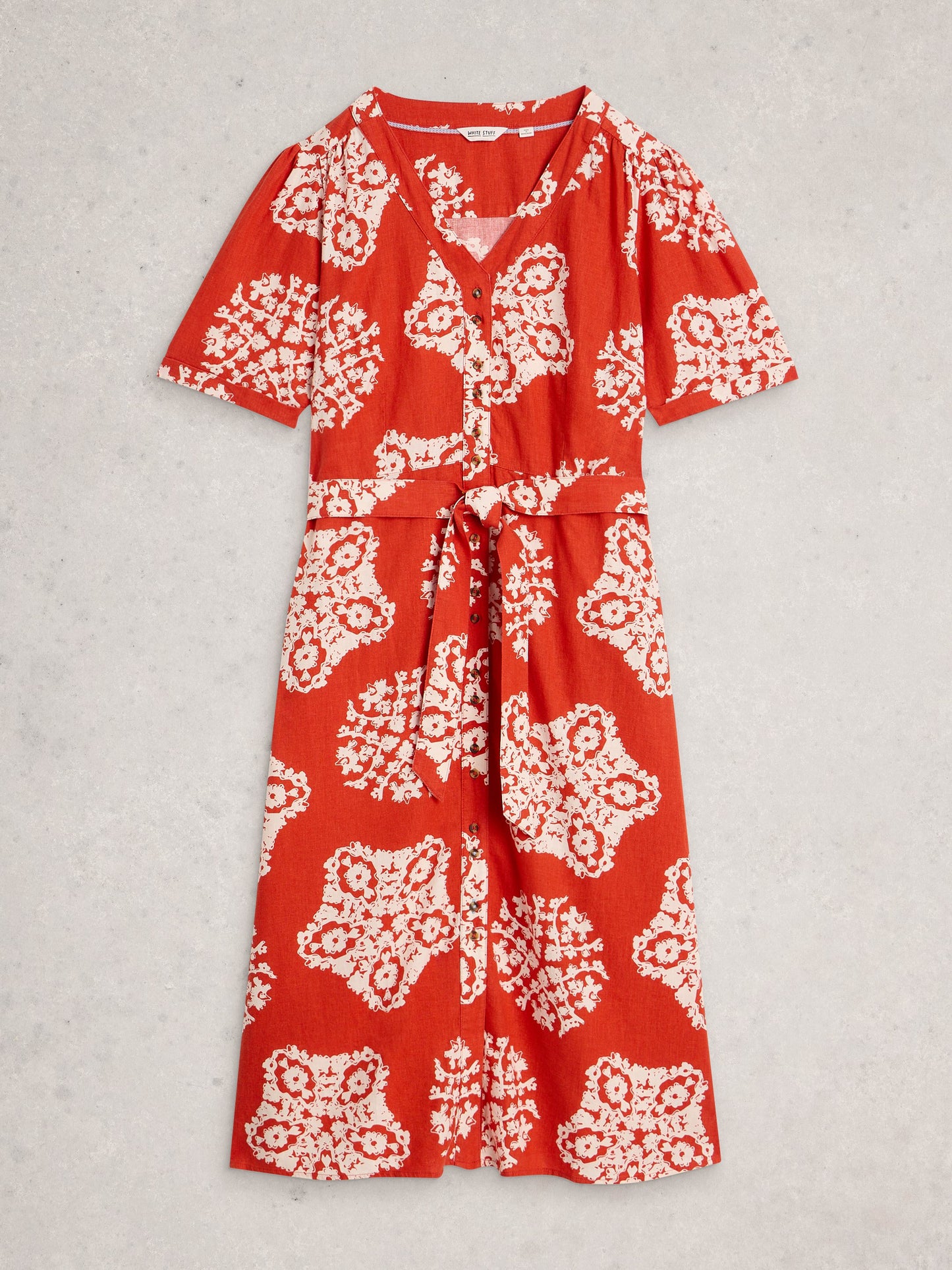 Val Linen Blend Dress