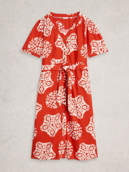 Val Linen Blend Dress
