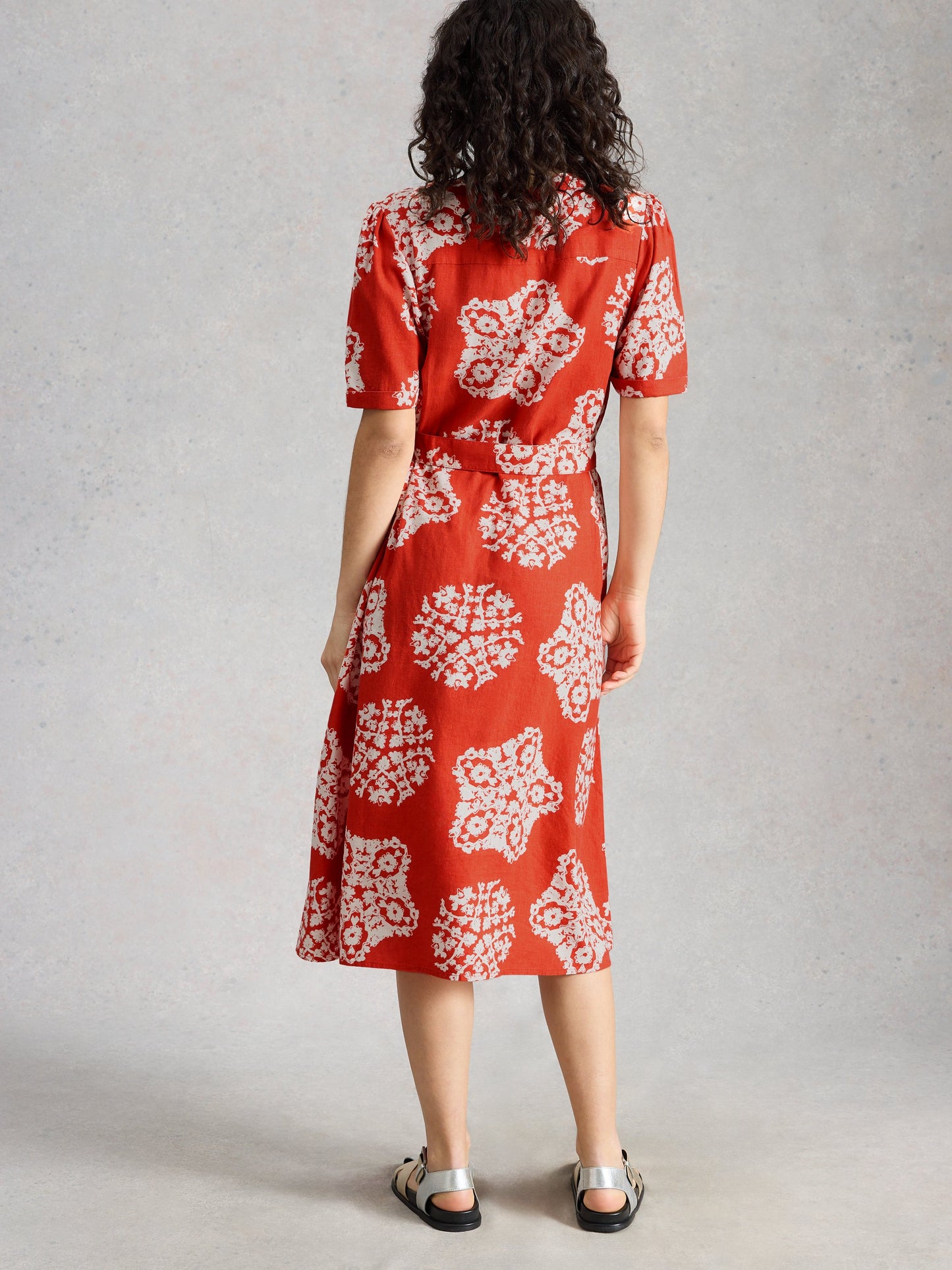 Val Linen Blend Dress