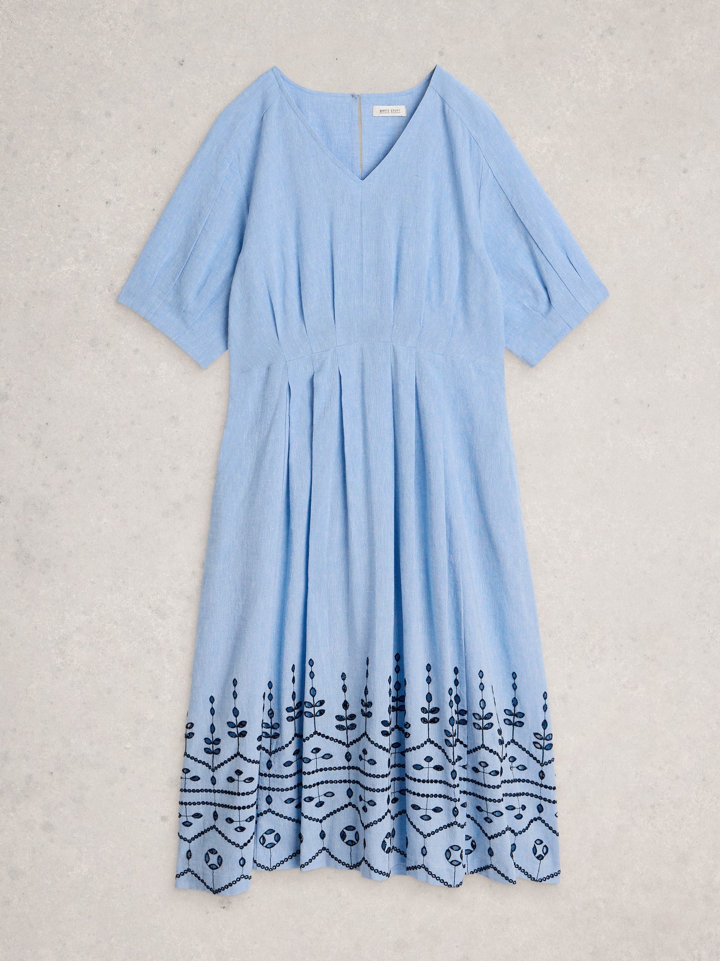 Kate Broderie Midi Dress