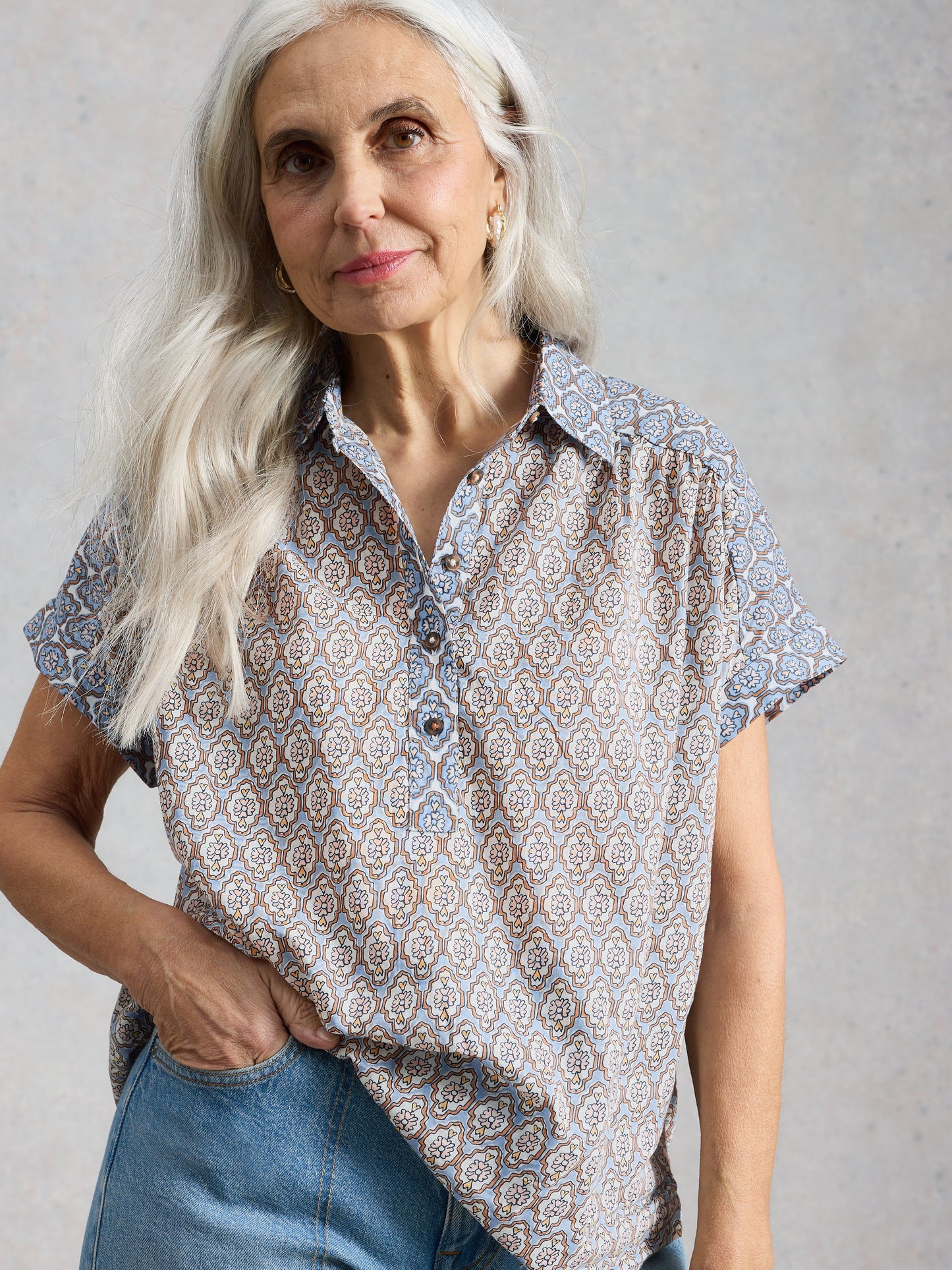 Orla Pop Over Shirt