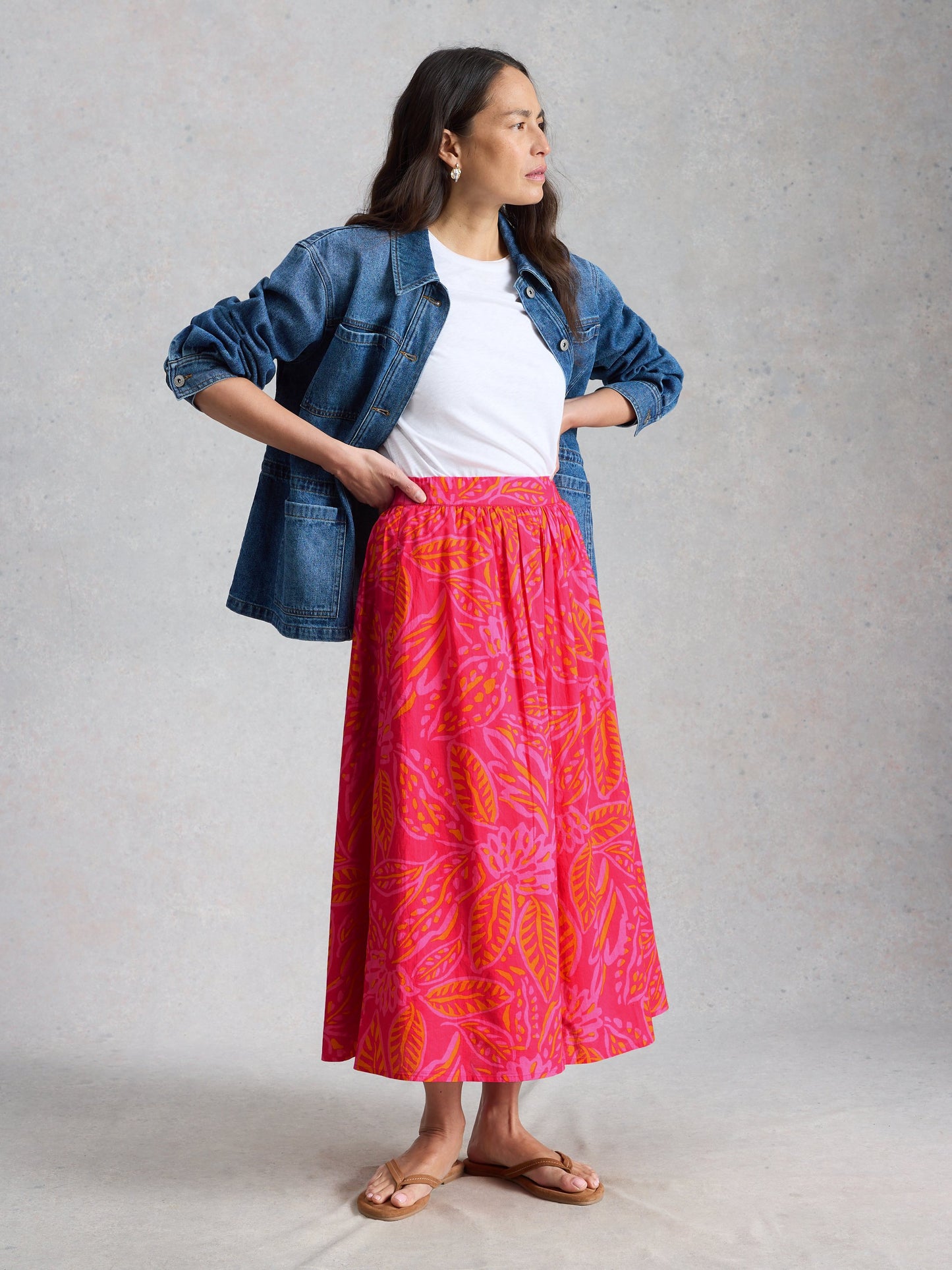Abigail Midi Skirt