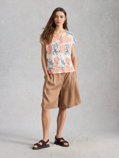 NELLY NOTCH NECK TEE