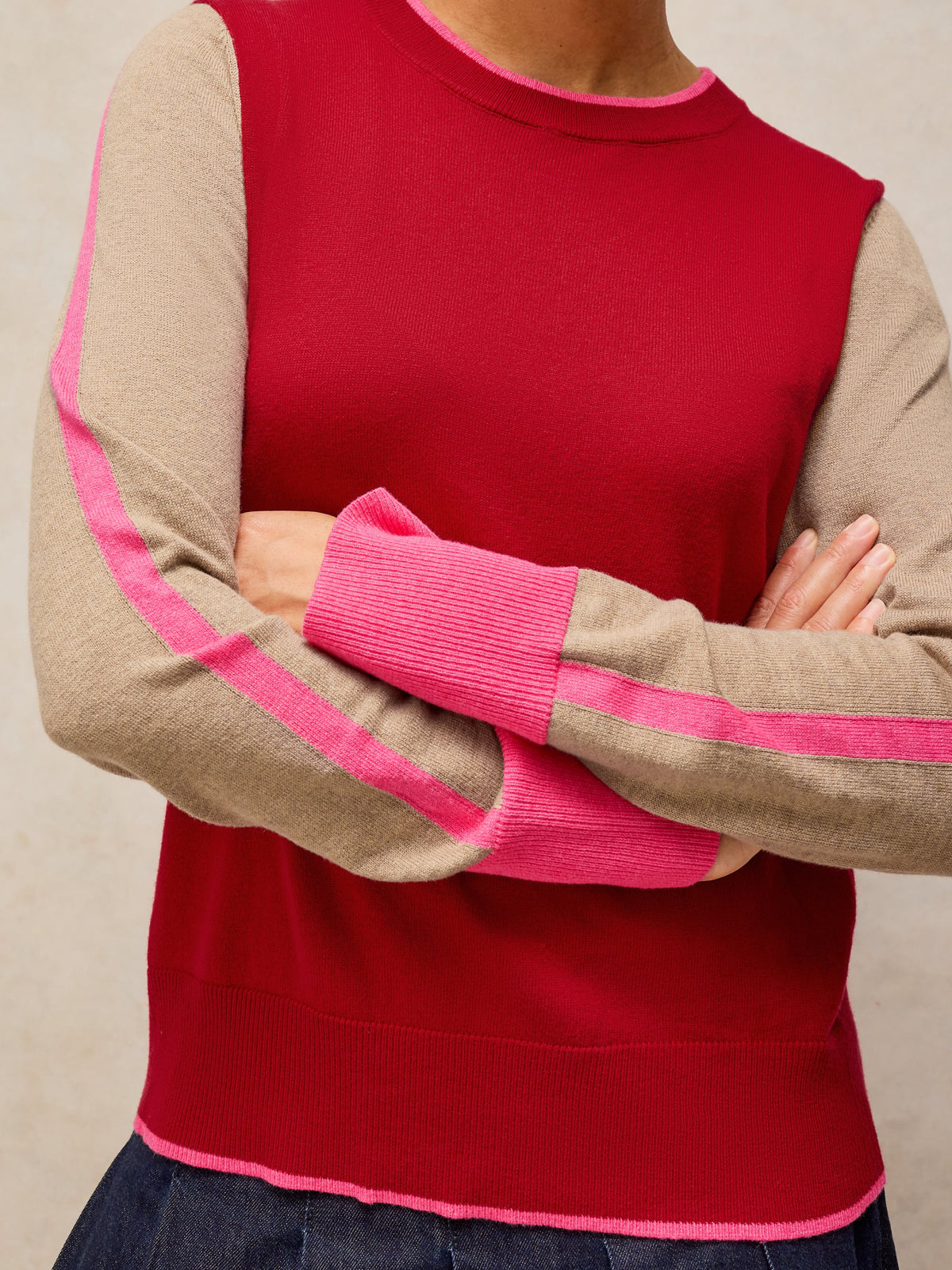 Katie Colour Block Jumper