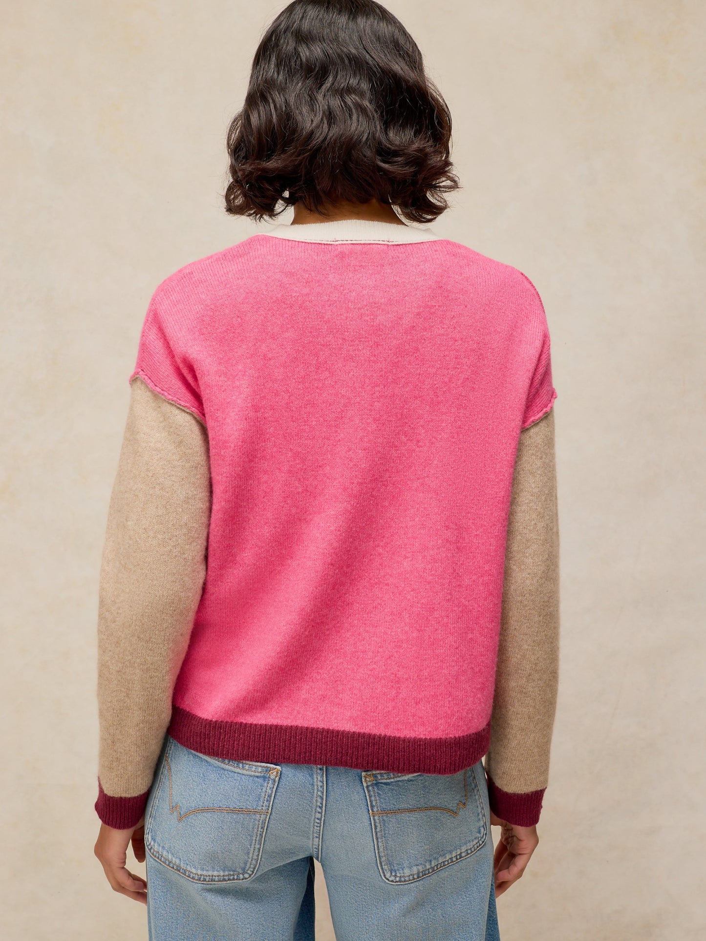 Sansa Colour Block Cardigan