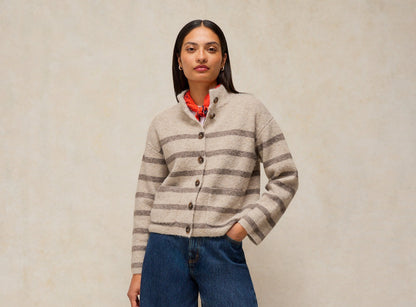 Margot Stripe Cardigan