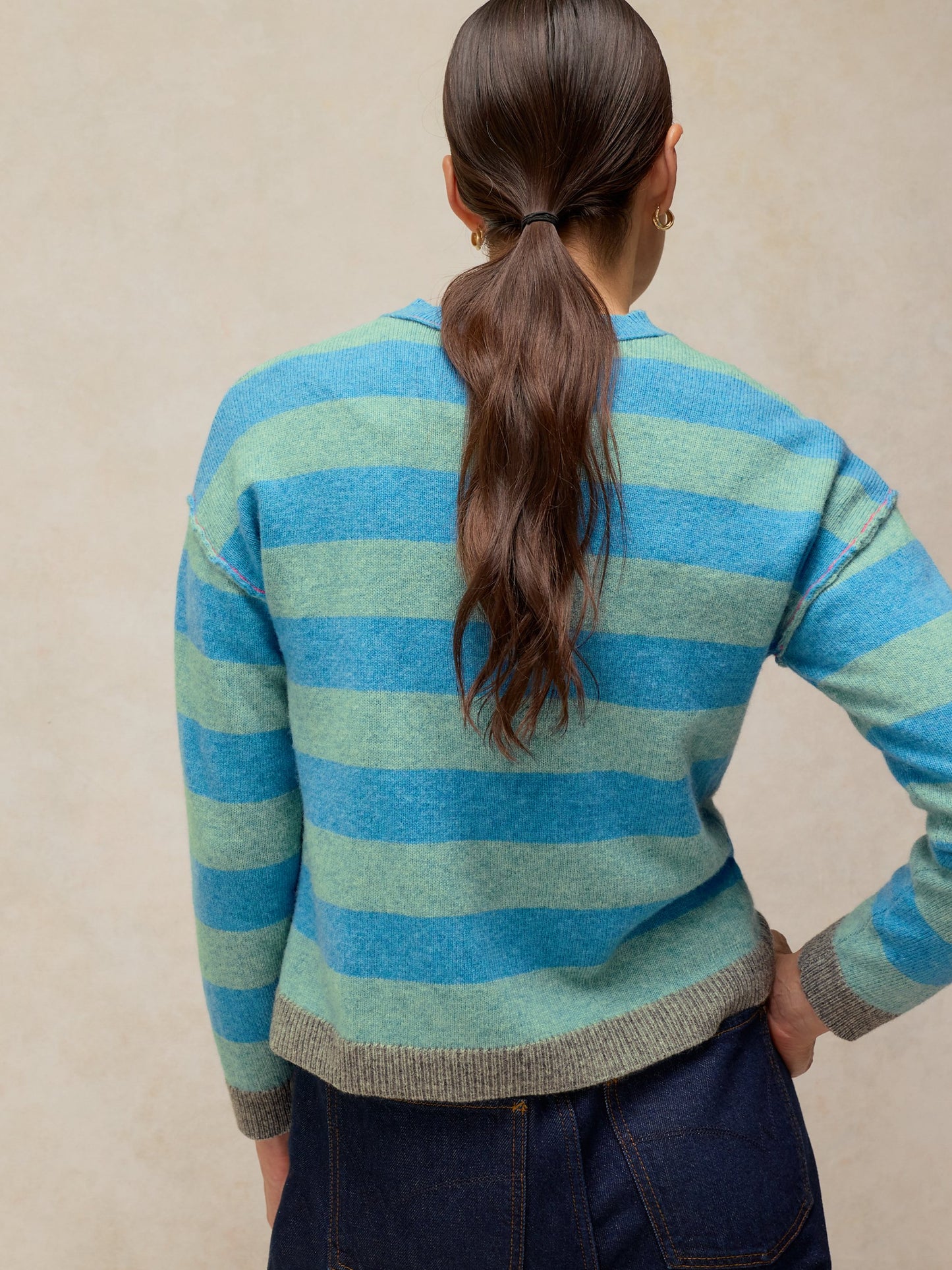 Sansa Stripe Cardigan