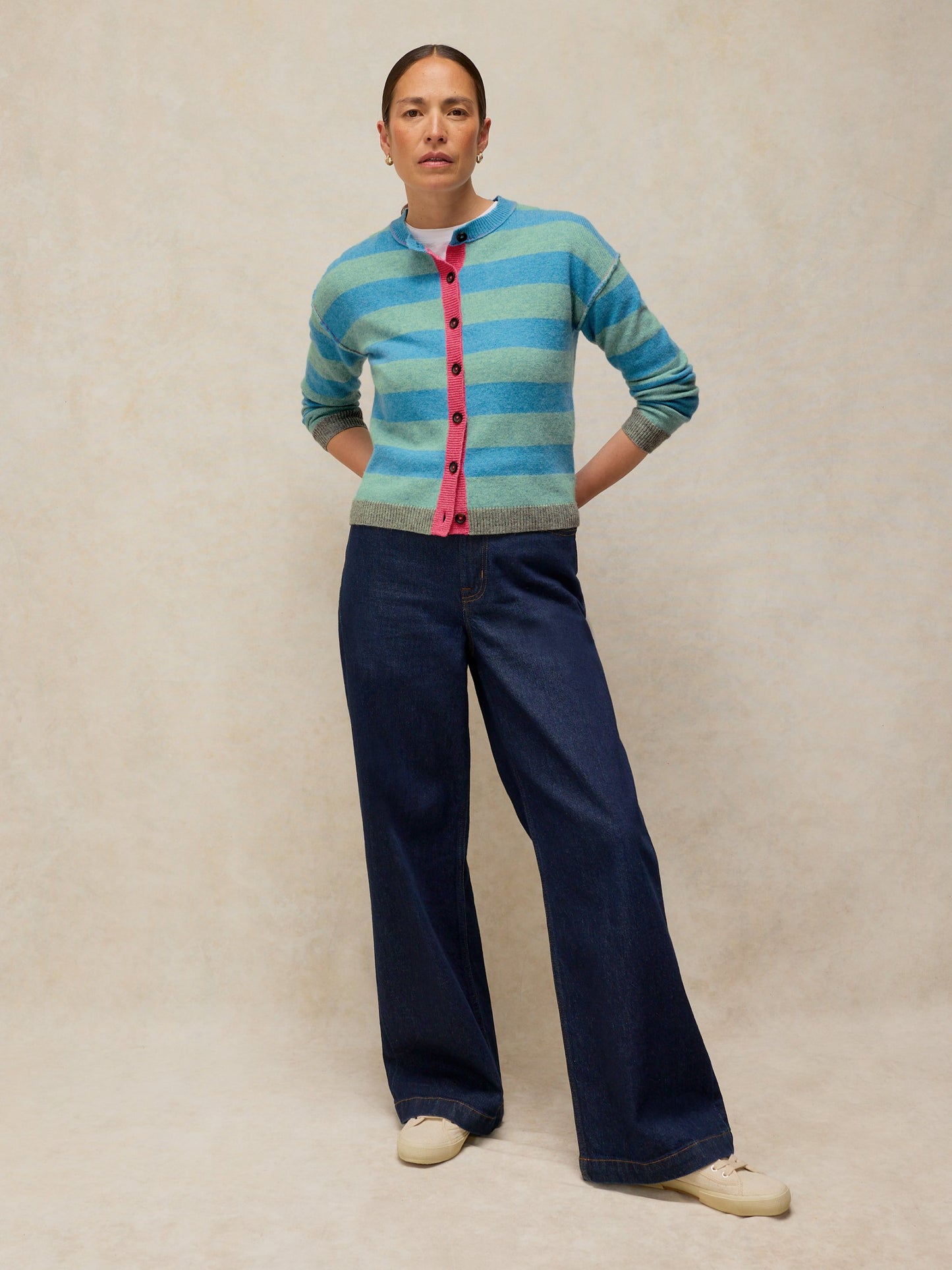 Sansa Stripe Cardigan